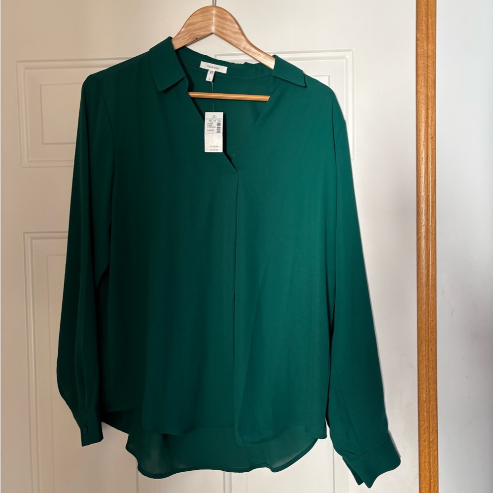 Maurice’s Large Green Blouse